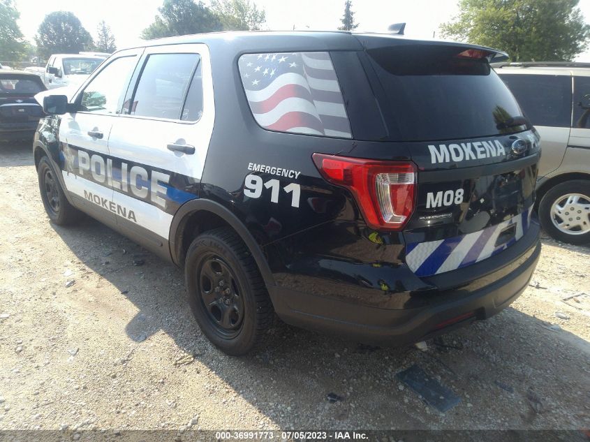2019 FORD POLICE INTERCEPTOR 1FM5K8AR5KGA29320