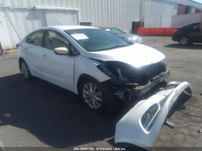 2014 KIA FORTE EX - KNAFX4A87E5118930