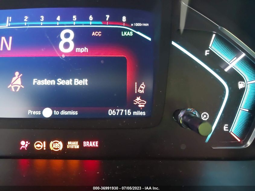 2018 HONDA ODYSSEY TOURING - 5FNRL6H84JB007872
