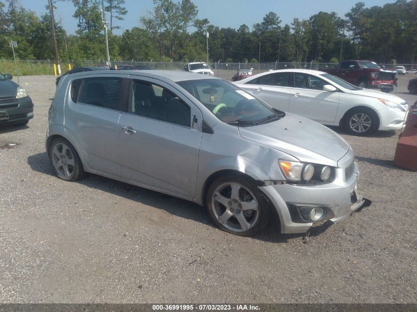 2013 CHEVROLET SONIC LTZ - 1G1JE6SH8D4146990
