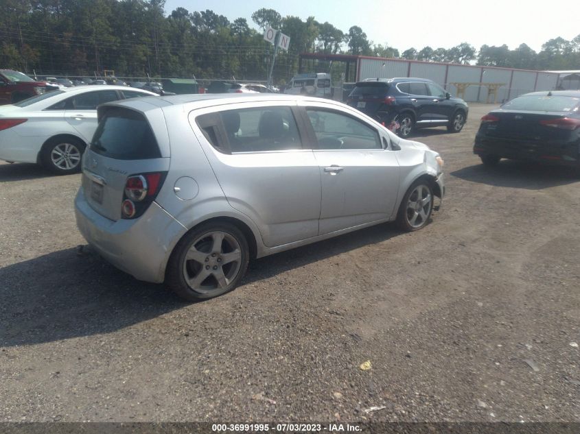 2013 CHEVROLET SONIC LTZ - 1G1JE6SH8D4146990