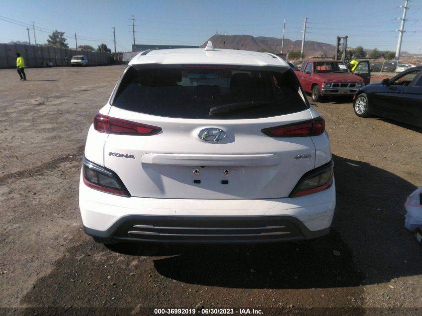 2022 HYUNDAI KONA ELECTRIC SEL - KM8K33AG8NU158952