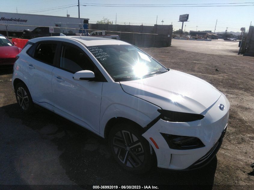 2022 HYUNDAI KONA ELECTRIC SEL - KM8K33AG8NU158952