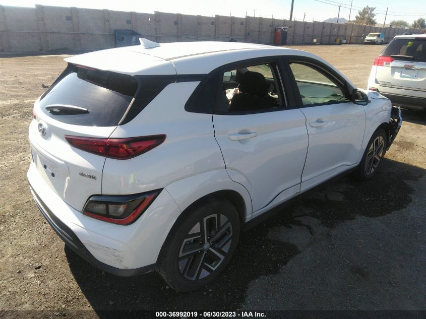 2022 HYUNDAI KONA ELECTRIC SEL - KM8K33AG8NU158952