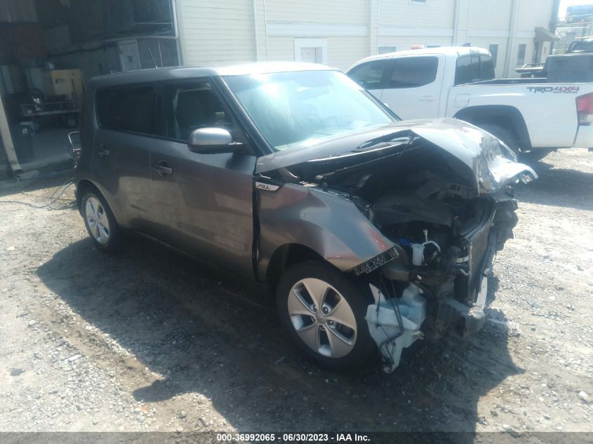 2016 KIA SOUL BASE - KNDJN2A22G7345078
