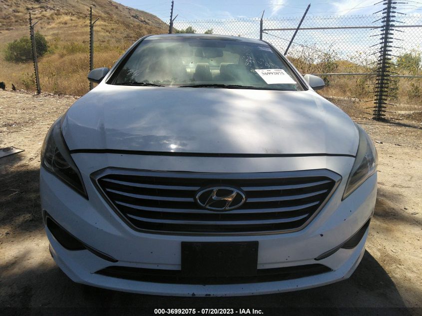 2016 HYUNDAI SONATA 2.4L SE - 5NPE24AF9GH274479