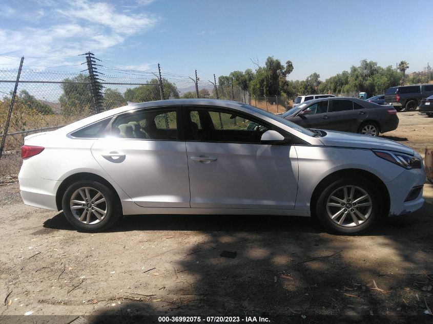 2016 HYUNDAI SONATA 2.4L SE - 5NPE24AF9GH274479