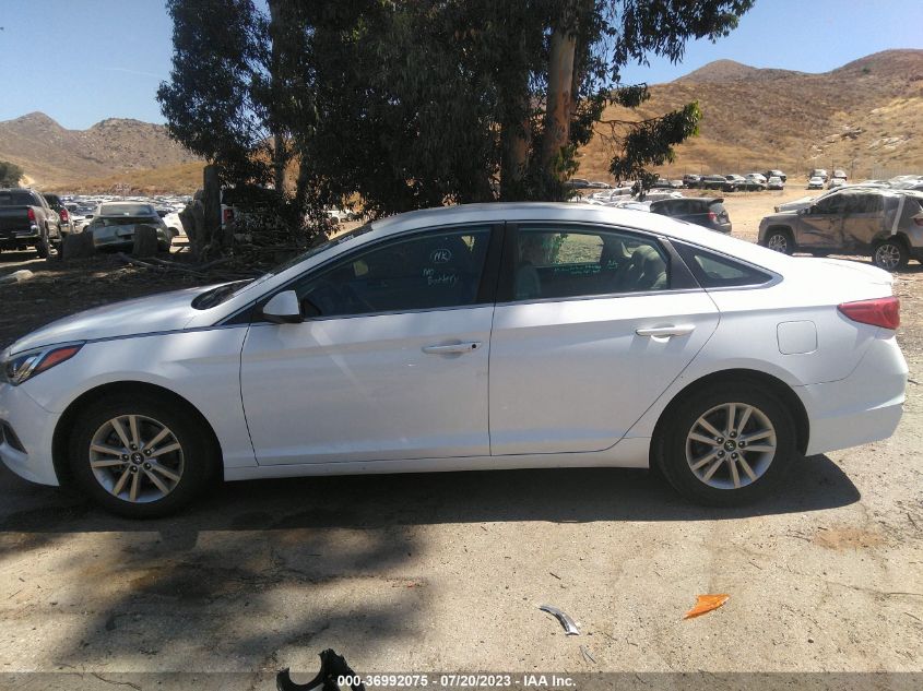 2016 HYUNDAI SONATA 2.4L SE - 5NPE24AF9GH274479