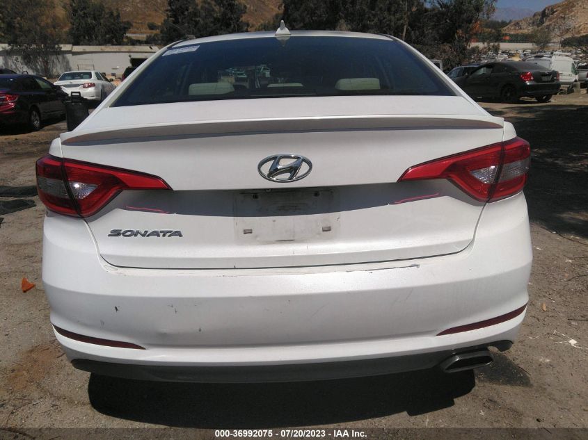 2016 HYUNDAI SONATA 2.4L SE - 5NPE24AF9GH274479