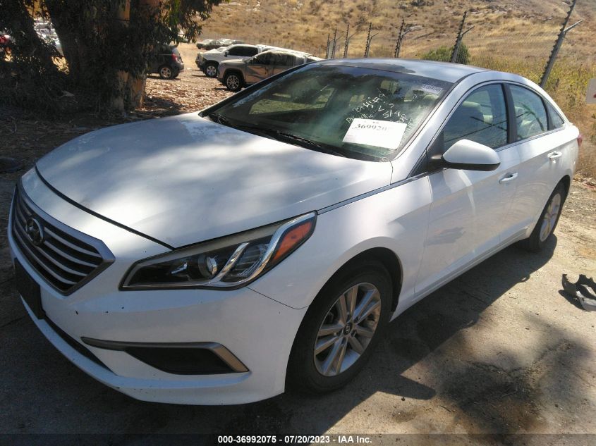 2016 HYUNDAI SONATA 2.4L SE - 5NPE24AF9GH274479