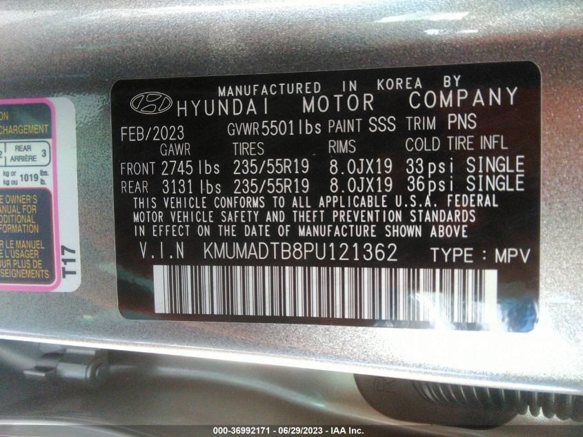 2023 GENESIS GV70 2.5T - KMUMADTB8PU121362
