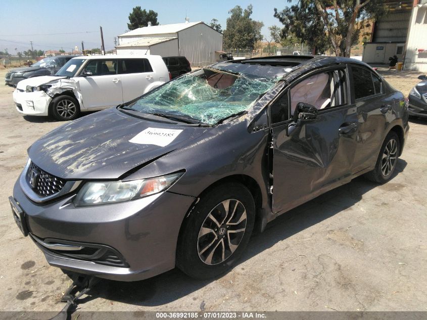 2015 HONDA CIVIC SEDAN EX - 19XFB2F87FE205764