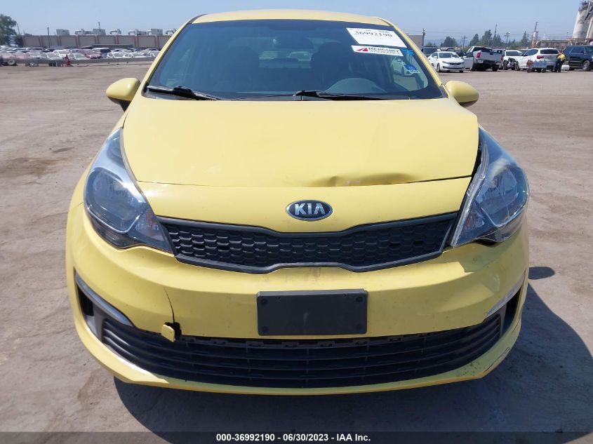 2016 KIA RIO LX - KNADM4A37G6625229