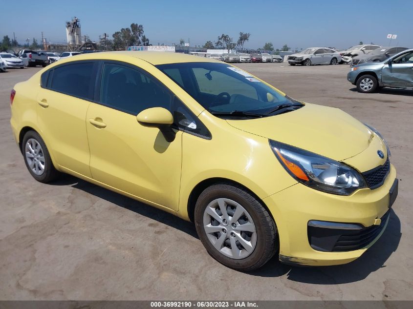2016 KIA RIO LX - KNADM4A37G6625229