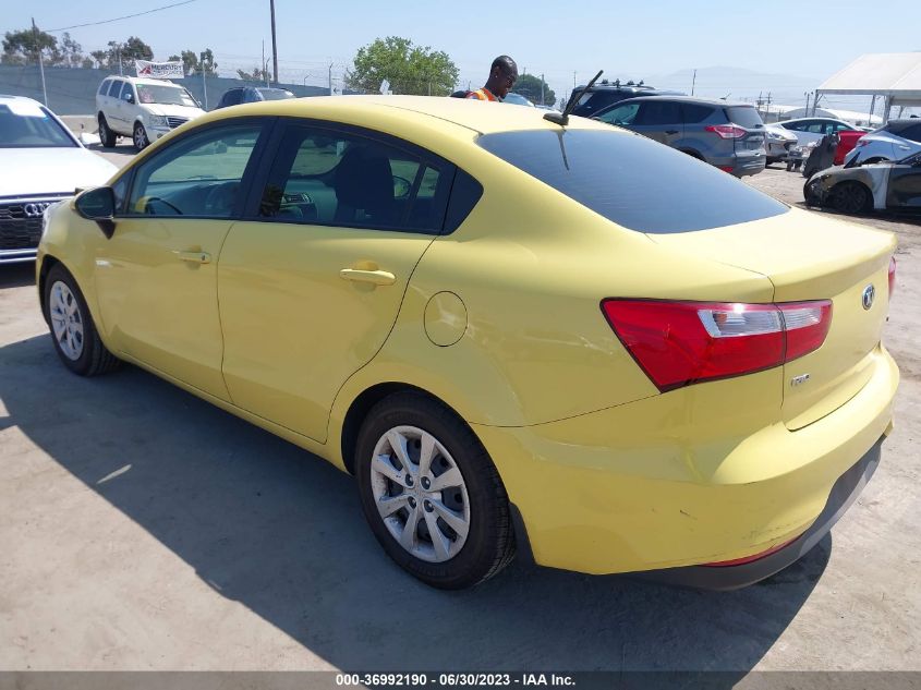 2016 KIA RIO LX - KNADM4A37G6625229