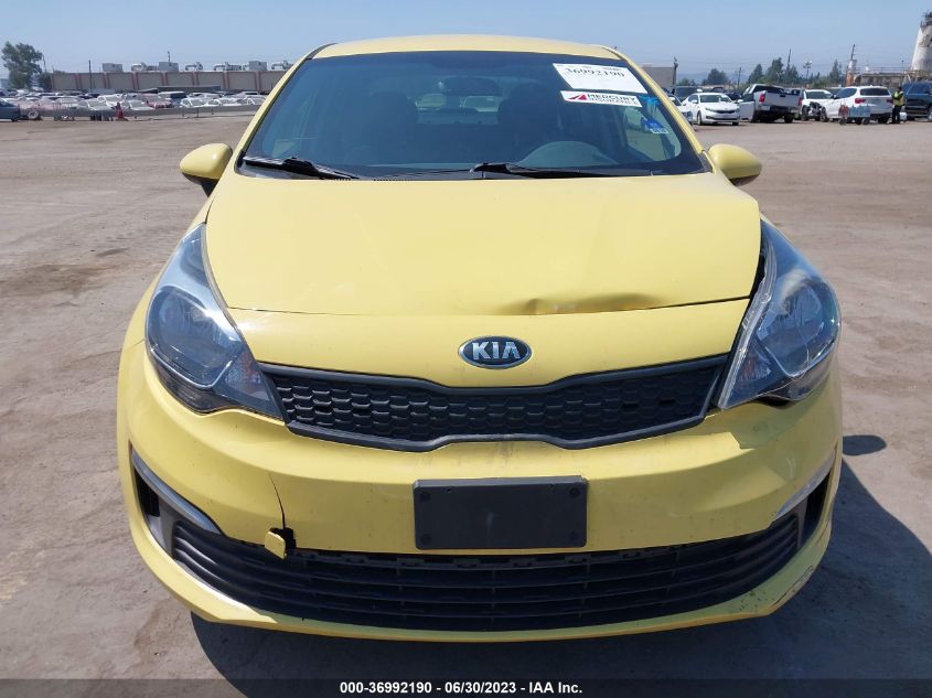 2016 KIA RIO LX - KNADM4A37G6625229