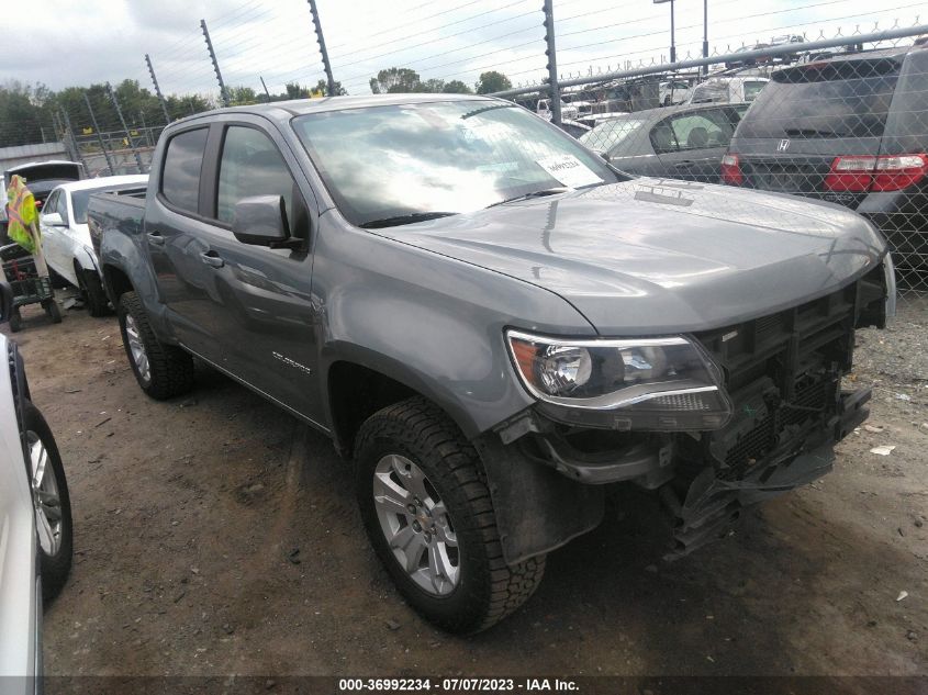 2021 CHEVROLET COLORADO LT - 1GCGSCENXM1210104