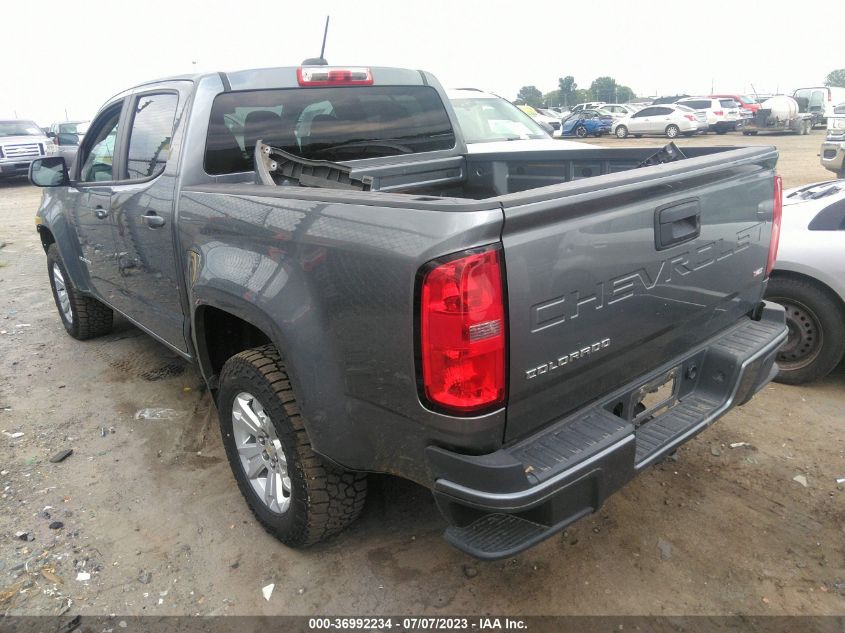 2021 CHEVROLET COLORADO LT - 1GCGSCENXM1210104