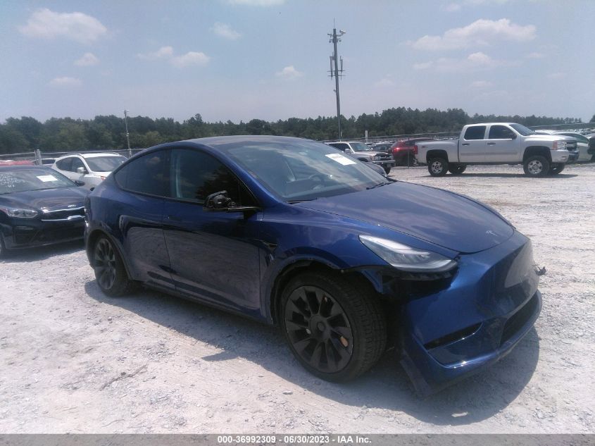 5YJYGDEE4LF022261 TESLA MODEL Y LONG RANGE 2020