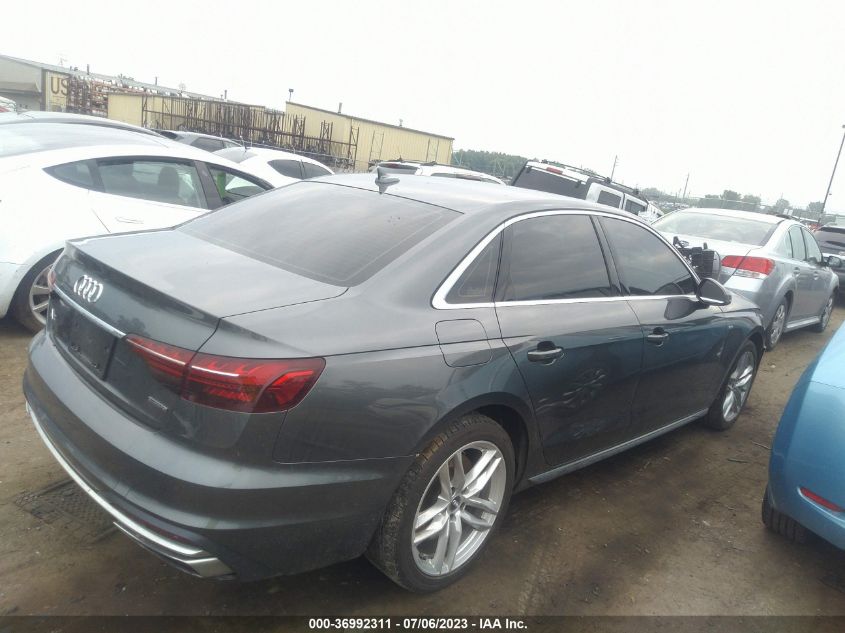 2020 AUDI A4 PREMIUM - WAUDNAF45LA071502