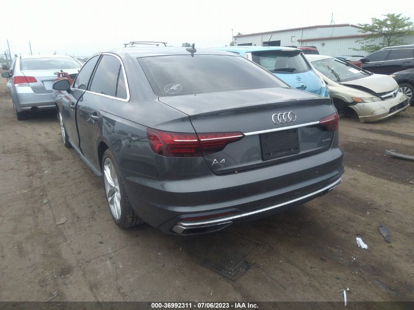 2020 AUDI A4 PREMIUM - WAUDNAF45LA071502