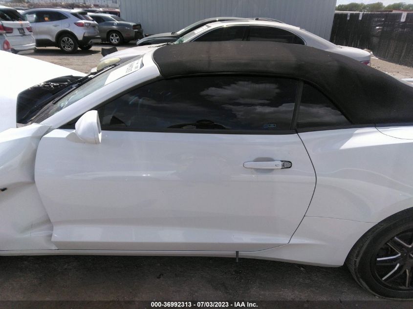 2019 CHEVROLET CAMARO 1LT - 1G1FB3DS3K0120176