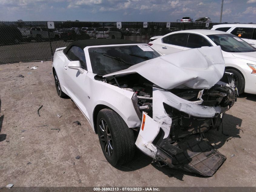 2019 CHEVROLET CAMARO 1LT - 1G1FB3DS3K0120176