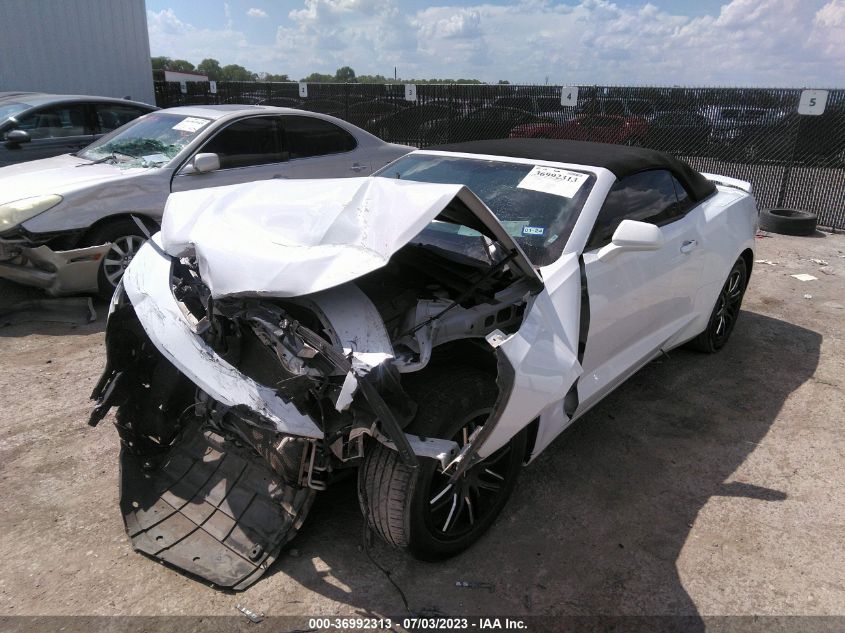 2019 CHEVROLET CAMARO 1LT - 1G1FB3DS3K0120176