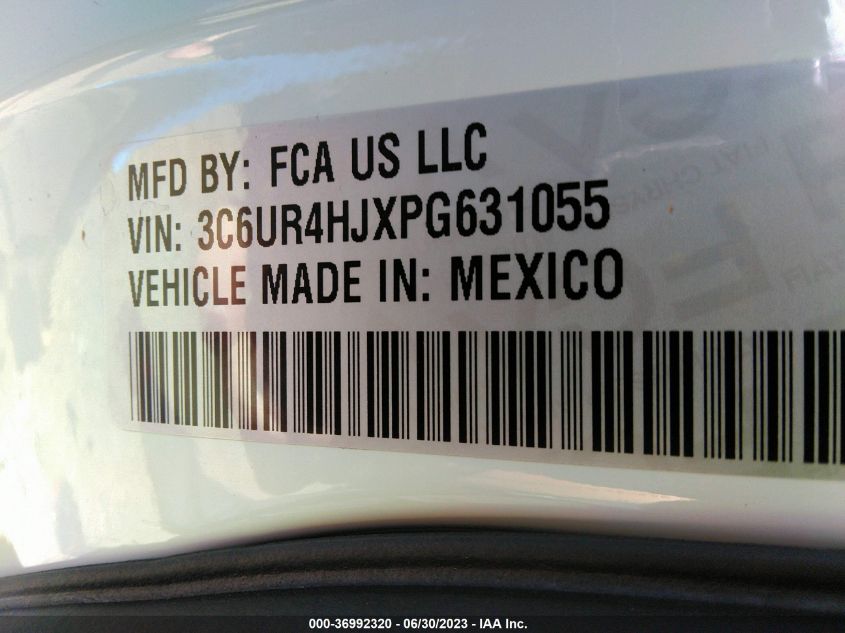 2023 RAM 2500 TRADESMAN - 3C6UR4HJXPG631055