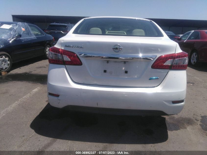 2014 NISSAN SENTRA S - 3N1AB7AP3EL698149