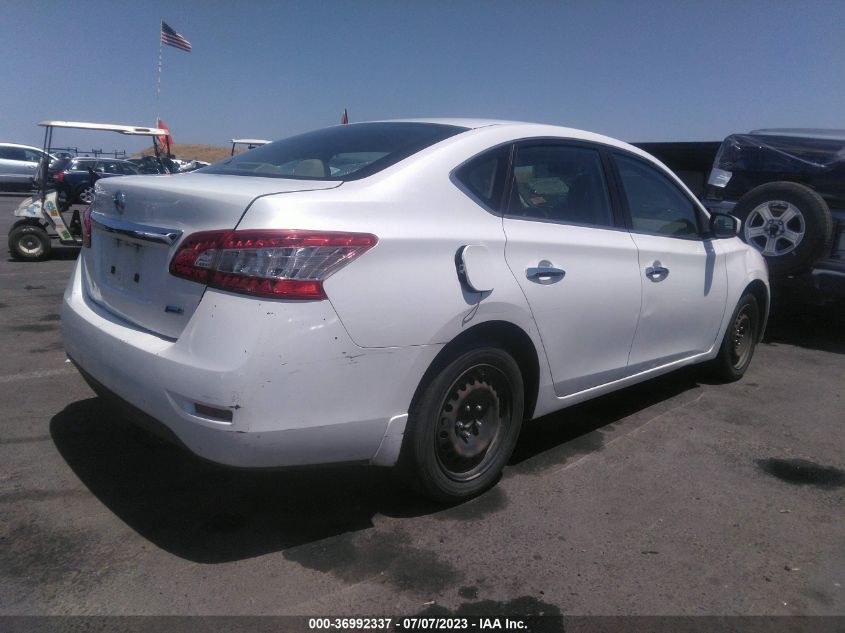 2014 NISSAN SENTRA S - 3N1AB7AP3EL698149