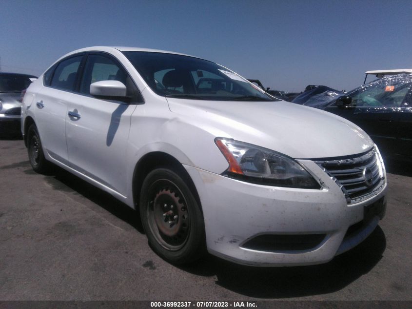 2014 NISSAN SENTRA S - 3N1AB7AP3EL698149