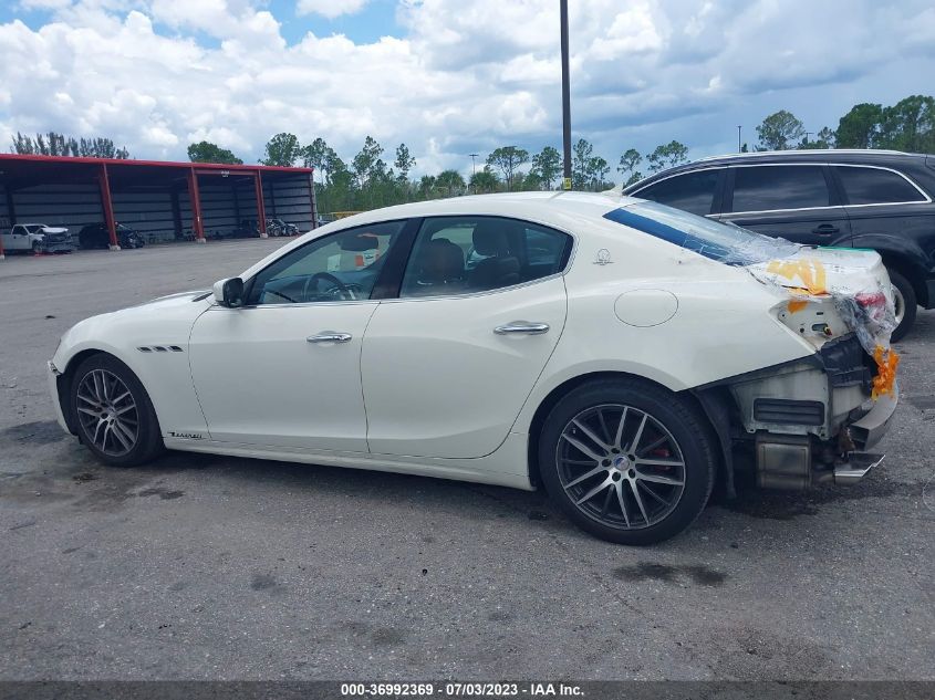 2014 MASERATI GHIBLI ZAM57XSA9E1086468