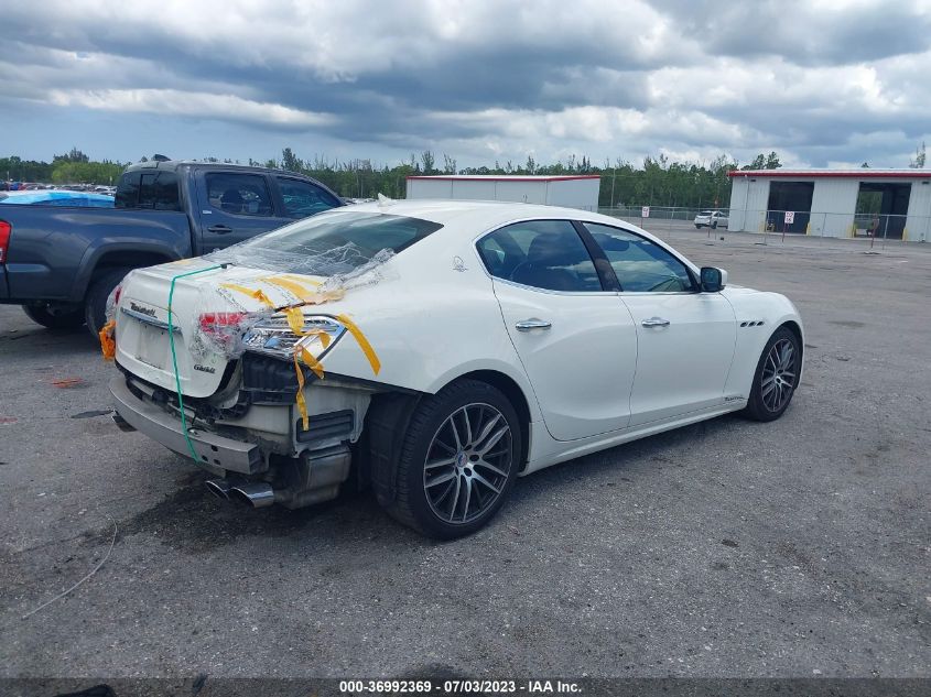 2014 MASERATI GHIBLI ZAM57XSA9E1086468