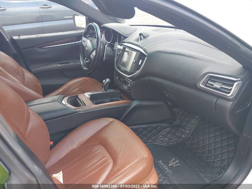 2014 MASERATI GHIBLI ZAM57XSA9E1086468