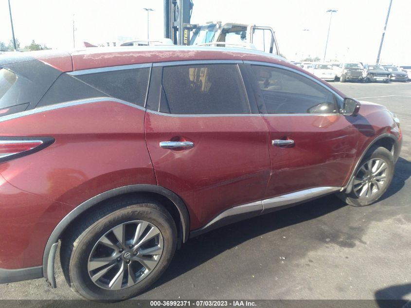 2015 NISSAN MURANO SL - 5N1AZ2MG9FN291442