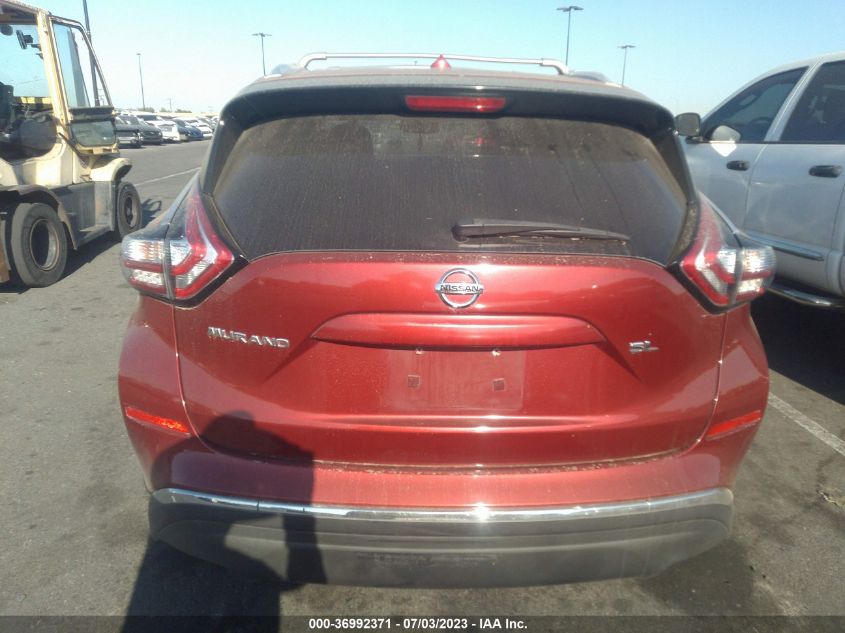 2015 NISSAN MURANO SL - 5N1AZ2MG9FN291442