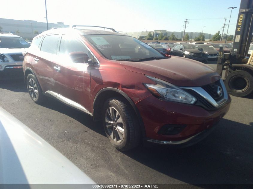 2015 NISSAN MURANO SL - 5N1AZ2MG9FN291442