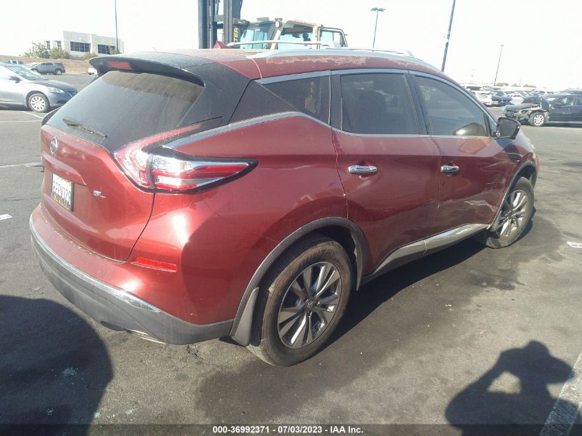 2015 NISSAN MURANO SL - 5N1AZ2MG9FN291442