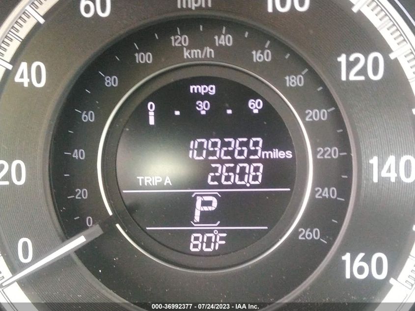 2016 HONDA ACCORD SEDAN EX-L - 1HGCR2F80GA049510