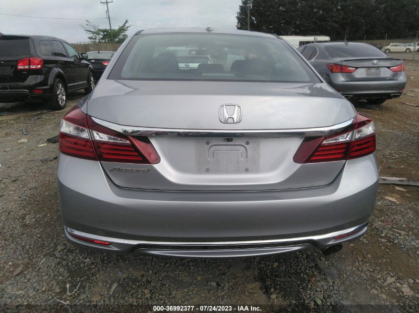 2016 HONDA ACCORD SEDAN EX-L - 1HGCR2F80GA049510