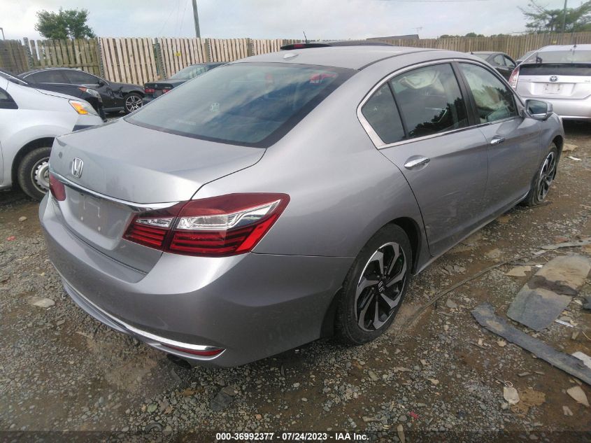 2016 HONDA ACCORD SEDAN EX-L - 1HGCR2F80GA049510