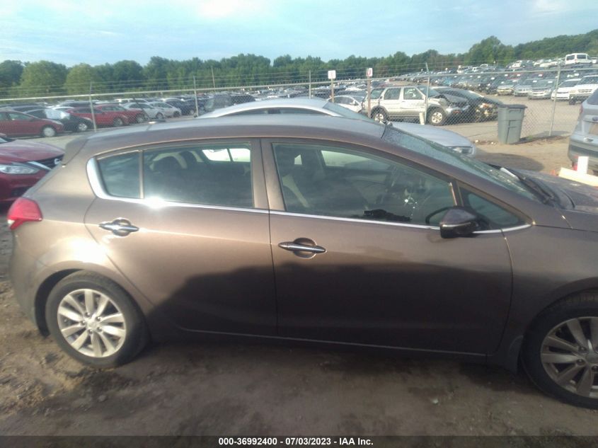 2014 KIA FORTE 5-DOOR EX - KNAFX5A84E5237623
