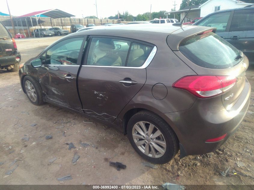 2014 KIA FORTE 5-DOOR EX - KNAFX5A84E5237623