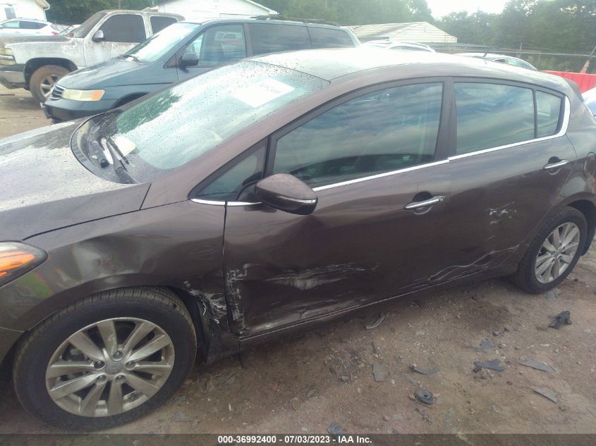 2014 KIA FORTE 5-DOOR EX - KNAFX5A84E5237623