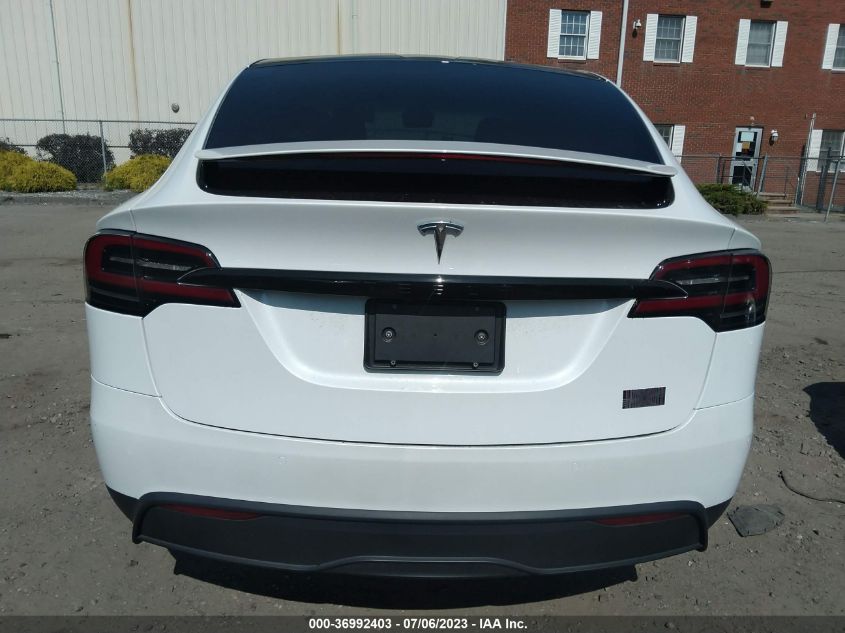 2022 TESLA MODEL X PLAID - 7SAXCBE60NF346009