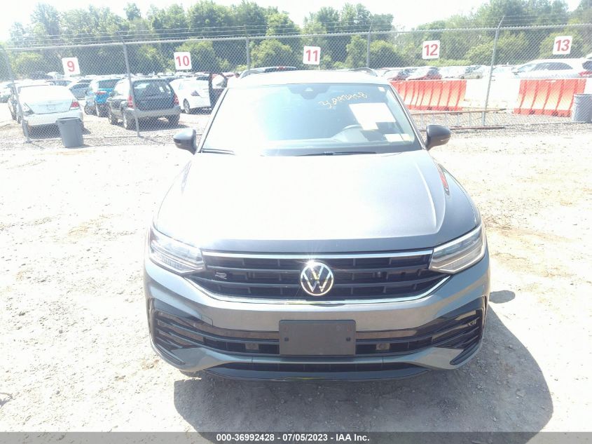 2022 VOLKSWAGEN TIGUAN SE R-LINE BLACK - 3VV8B7AX7NM090710