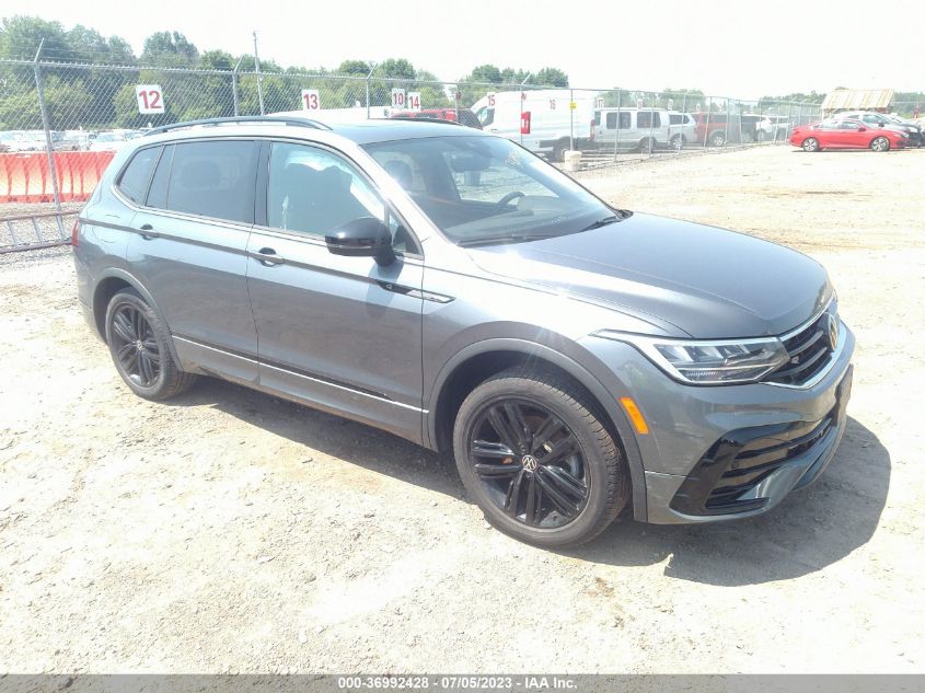 2022 VOLKSWAGEN TIGUAN SE R-LINE BLACK - 3VV8B7AX7NM090710