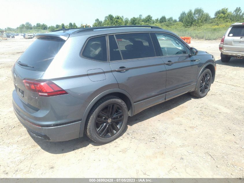 2022 VOLKSWAGEN TIGUAN SE R-LINE BLACK - 3VV8B7AX7NM090710