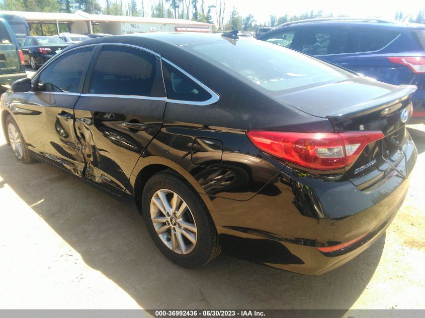 2015 HYUNDAI SONATA 2.4L SE - 5NPE24AF2FH219919